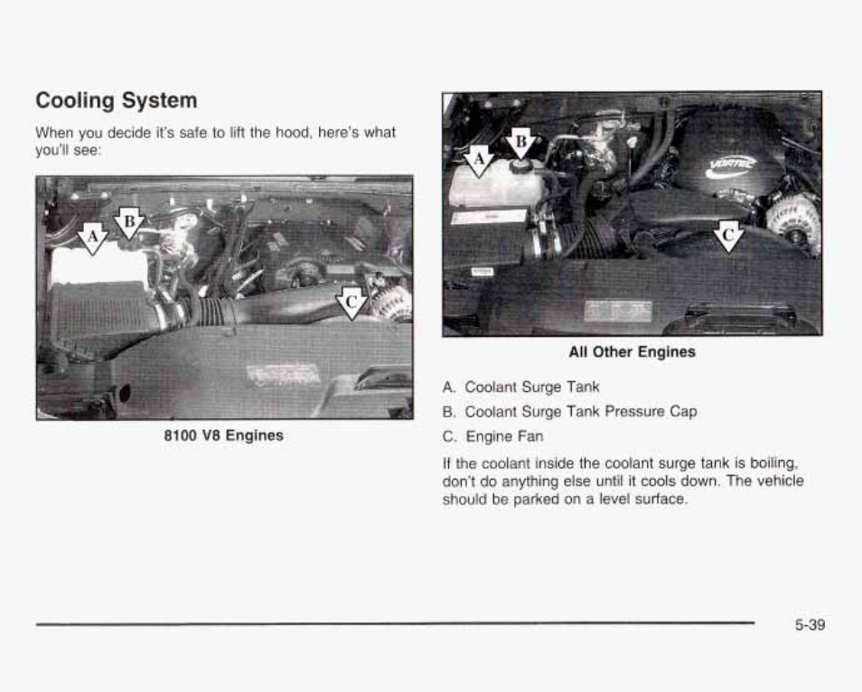 Cooling system | GMC 2003 Sierra User Manual | Page 414 / 556