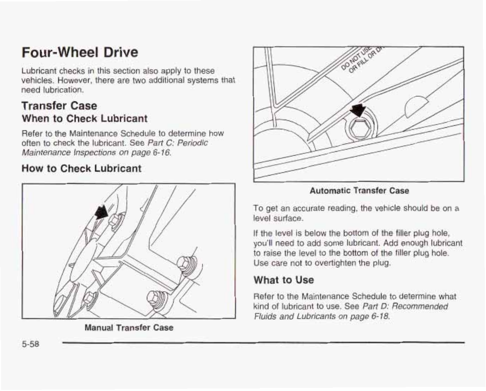 Four-wheel drive, Transfer case | GMC 2003 Sierra User Manual | Page 433 / 556