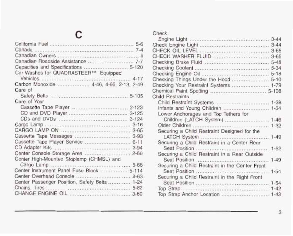 GMC 2003 Sierra User Manual | Page 540 / 556