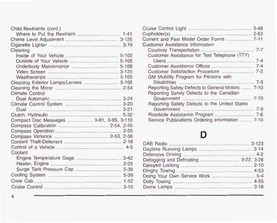 GMC 2003 Sierra User Manual | Page 541 / 556