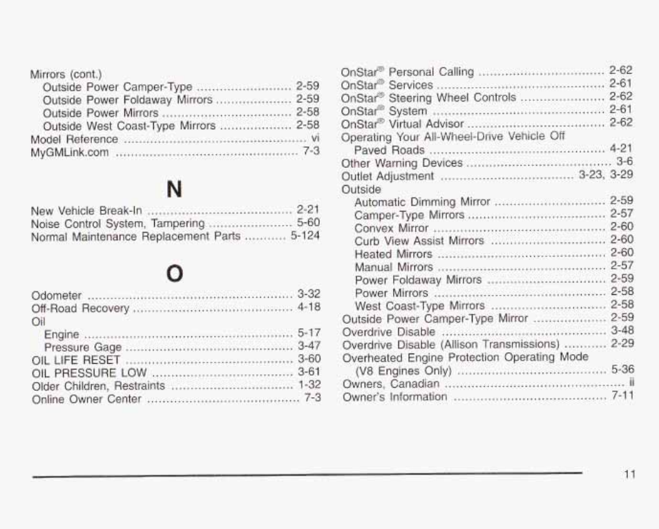 GMC 2003 Sierra User Manual | Page 548 / 556