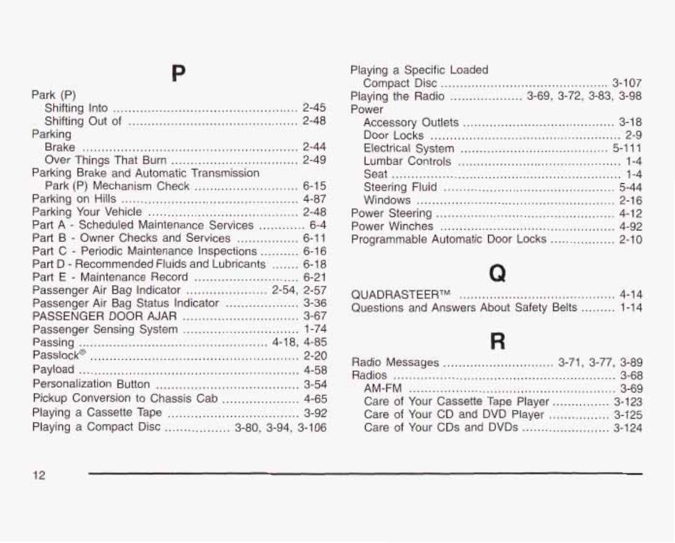 GMC 2003 Sierra User Manual | Page 549 / 556