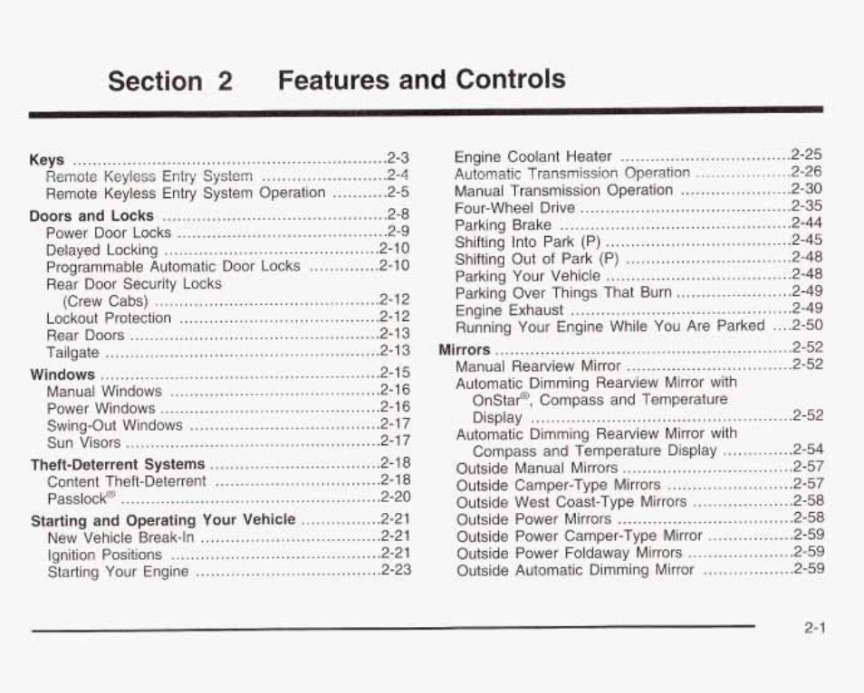 GMC 2003 Sierra User Manual | Page 88 / 556