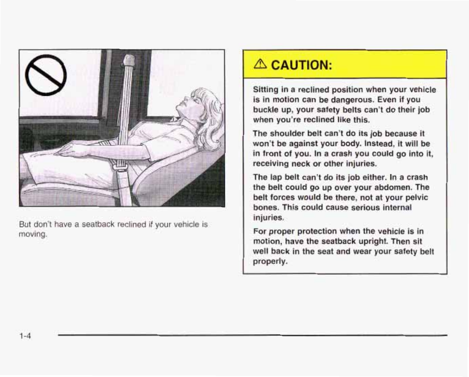 Æ caution | GMC 2003 Savana User Manual | Page 11 / 400