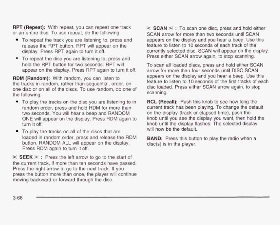 Sand | GMC 2003 Savana User Manual | Page 189 / 400
