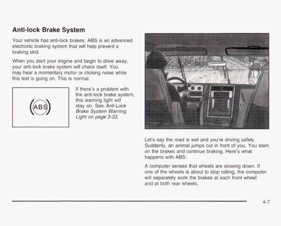 Anti>(ock brake system | GMC 2003 Savana User Manual | Page 204 / 400