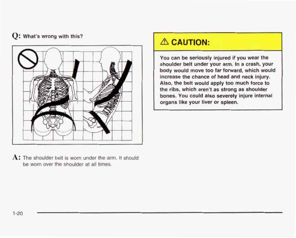 Д caution | GMC 2003 Savana User Manual | Page 27 / 400