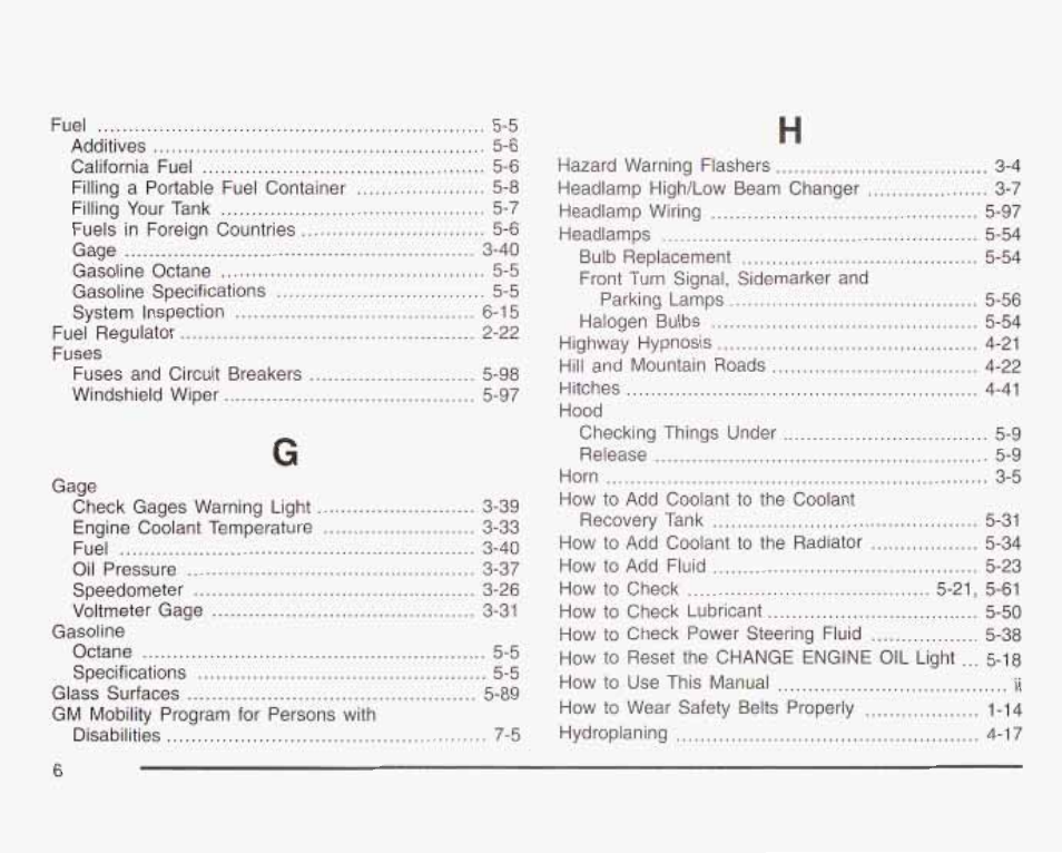 GMC 2003 Savana User Manual | Page 387 / 400
