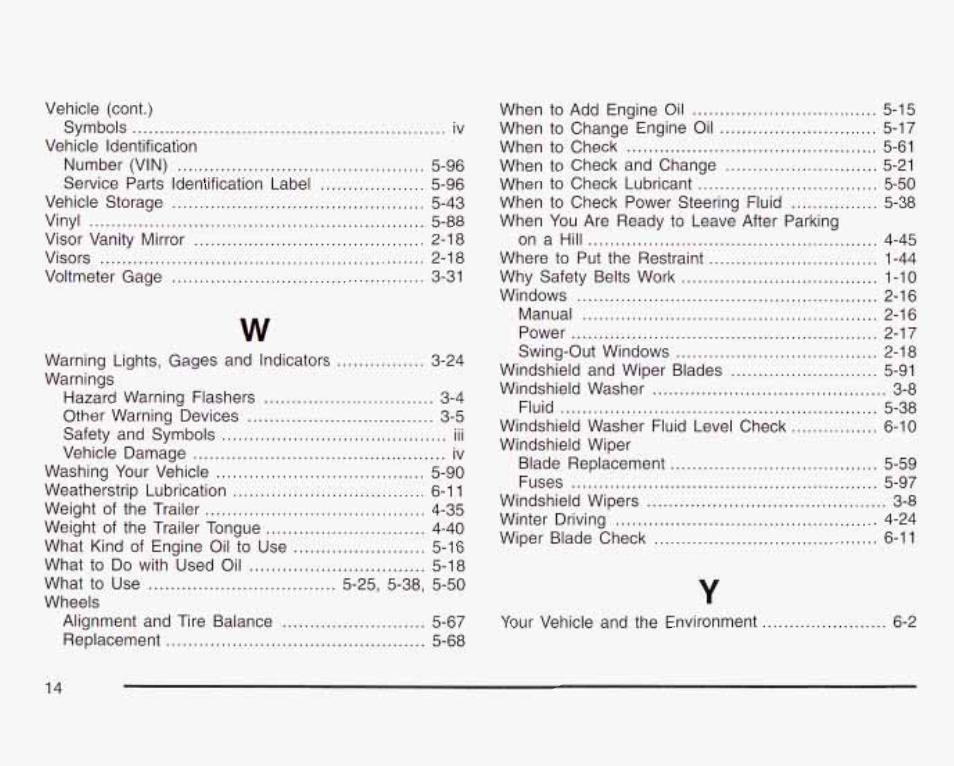 GMC 2003 Savana User Manual | Page 395 / 400