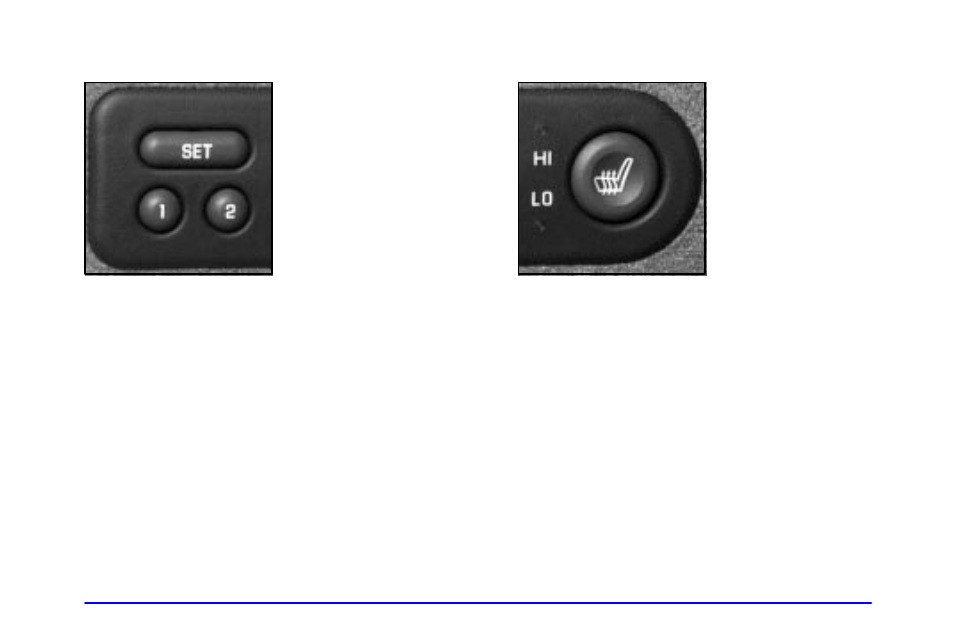 Memory seat (if equipped), Heated front seats (if equipped) | GMC 2002 Sierra User Manual | Page 12 / 499