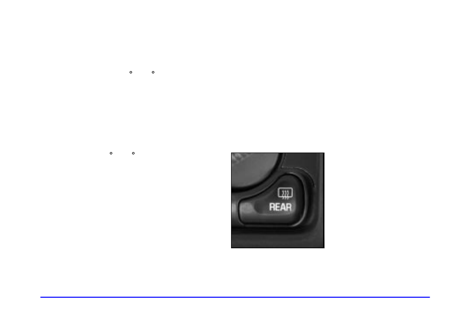 Heating, Defogging and defrosting, Rear window defogger (if equipped) | GMC 2002 Sierra User Manual | Page 213 / 499