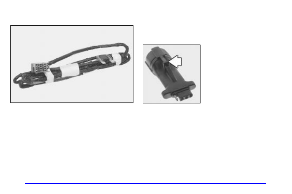 Instrument panel jumper wiring harness, Four wire trailer harness adapter | GMC 2002 Sierra User Manual | Page 323 / 499