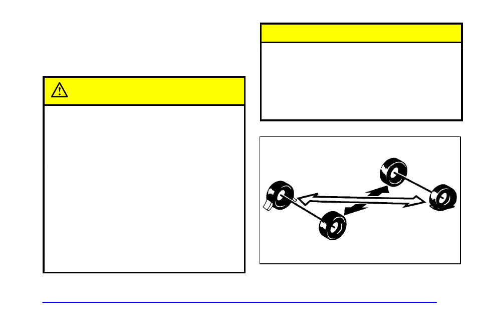 Changing a flat tire, Caution | GMC 2002 Sierra User Manual | Page 348 / 499