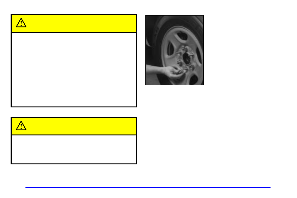 Caution | GMC 2002 Sierra User Manual | Page 357 / 499