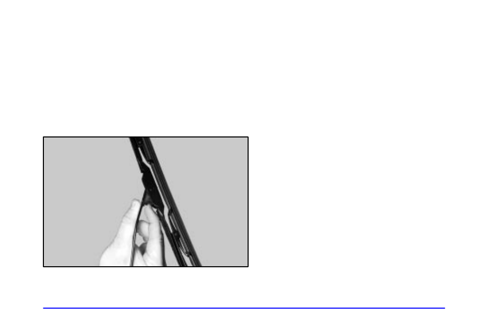 Windshield wiper blade replacement | GMC 2002 Sierra User Manual | Page 422 / 499
