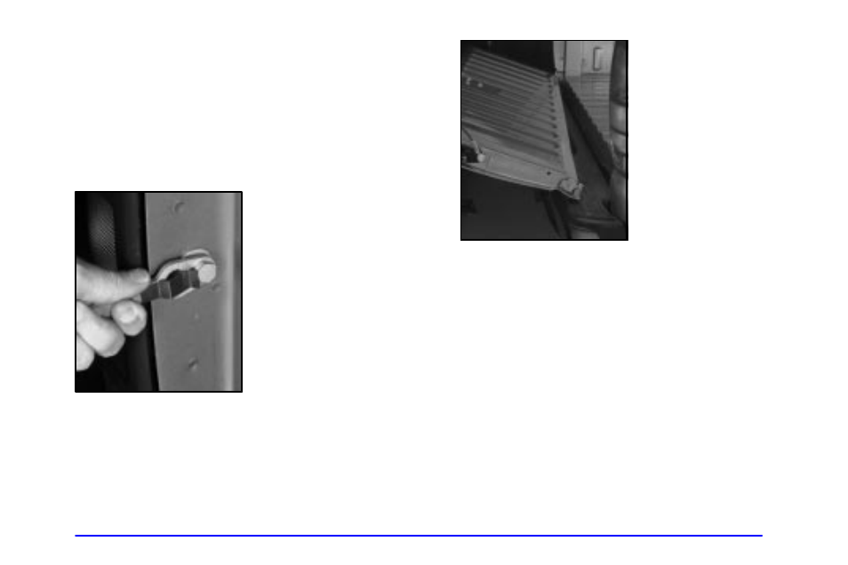 Tailgate removal, Theft | GMC 2002 Sierra User Manual | Page 98 / 499