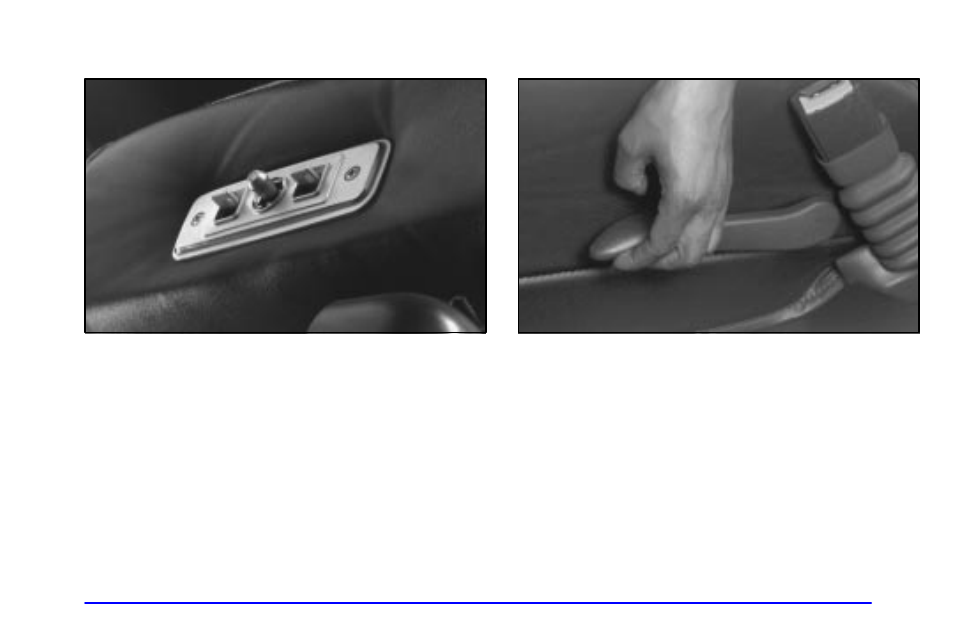 Power seat (option), Reclining seatbacks | GMC 2002 Savana User Manual | Page 10 / 411