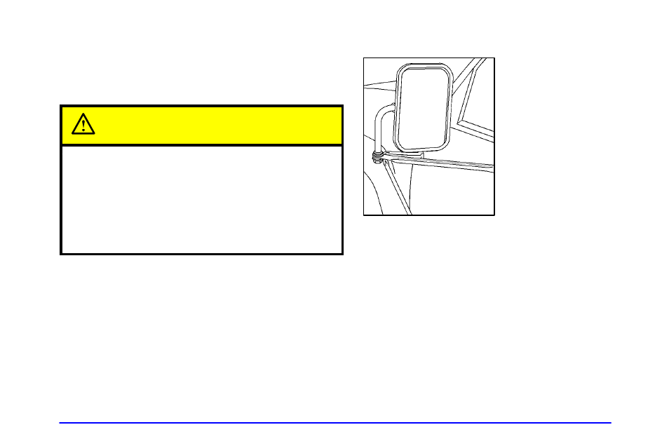 Convex outside mirror, Camper-type mirrors (if equipped), Caution | GMC 2002 Savana User Manual | Page 118 / 411