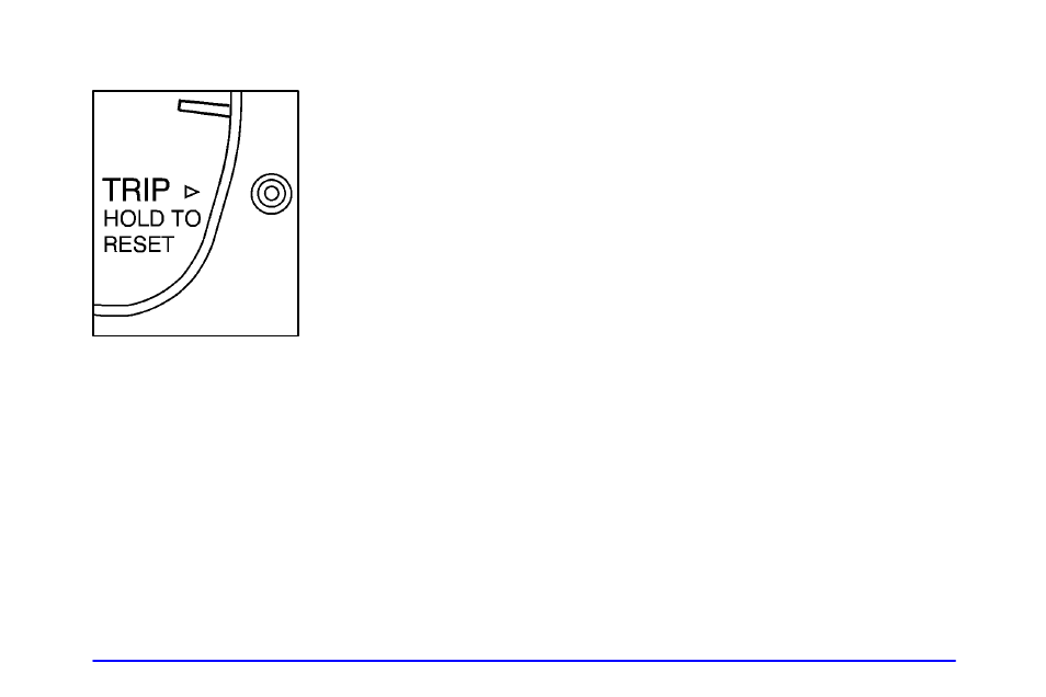 Trip odometer, Warning lights, gages and indicators | GMC 2002 Savana User Manual | Page 126 / 411