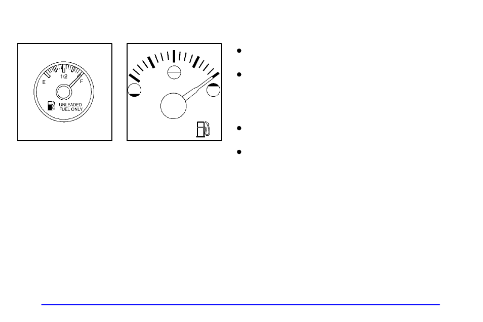 Fuel gage | GMC 2002 Savana User Manual | Page 139 / 411