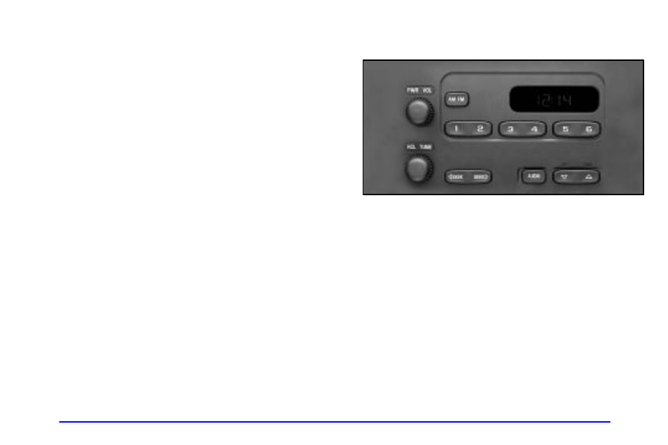 Am- fm stereo, Playing the radio | GMC 2002 Savana User Manual | Page 150 / 411