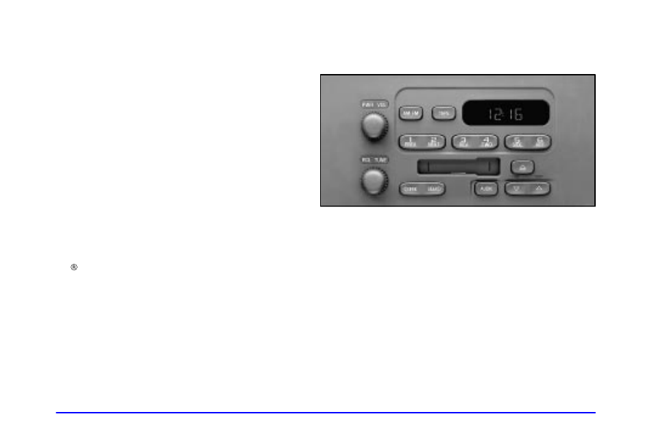Radio messages, Playing the radio | GMC 2002 Savana User Manual | Page 153 / 411
