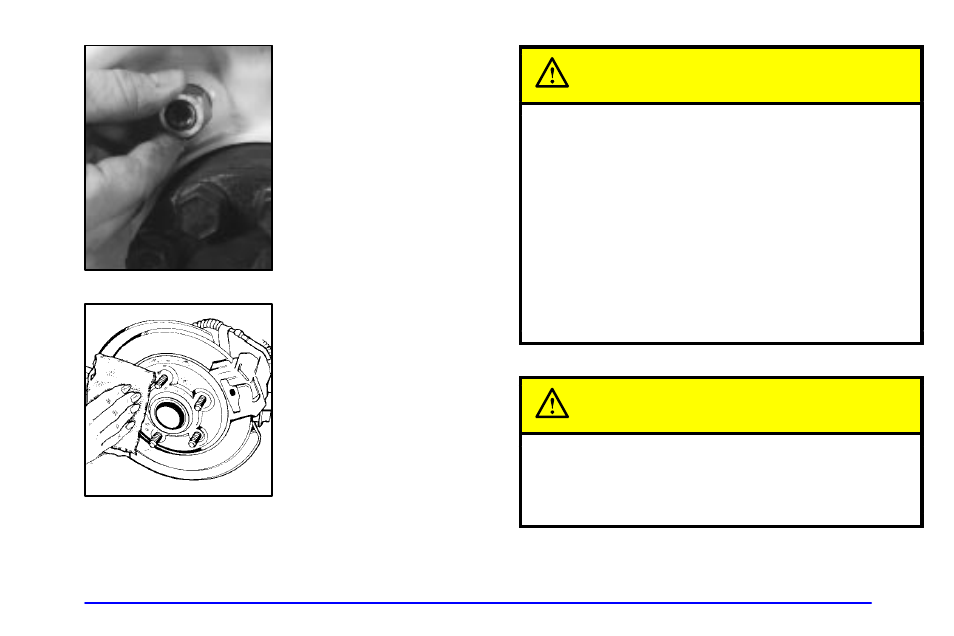 Caution | GMC 2002 Savana User Manual | Page 262 / 411