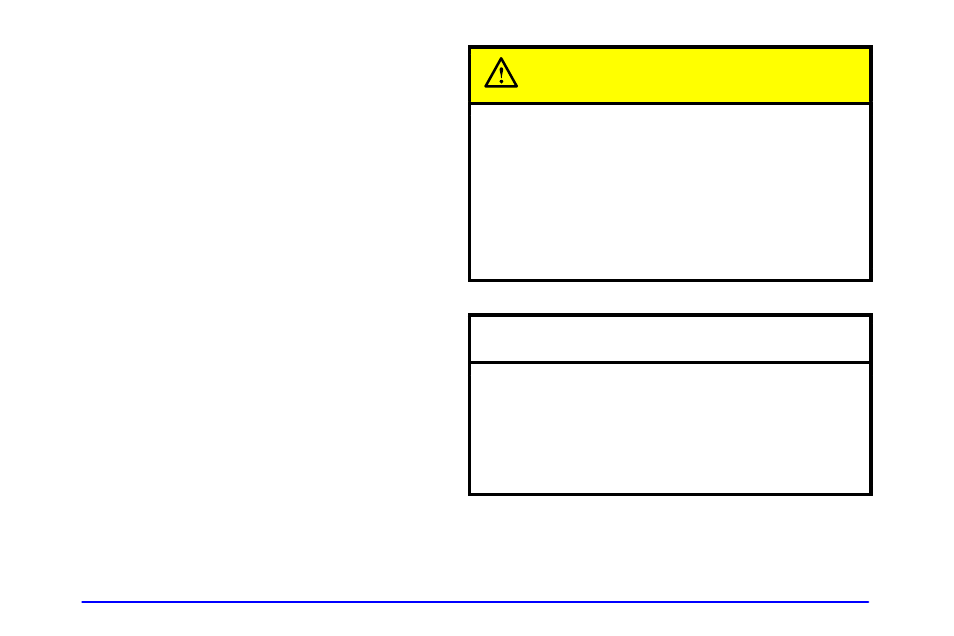 Caution, Notice | GMC 2002 Savana User Manual | Page 285 / 411