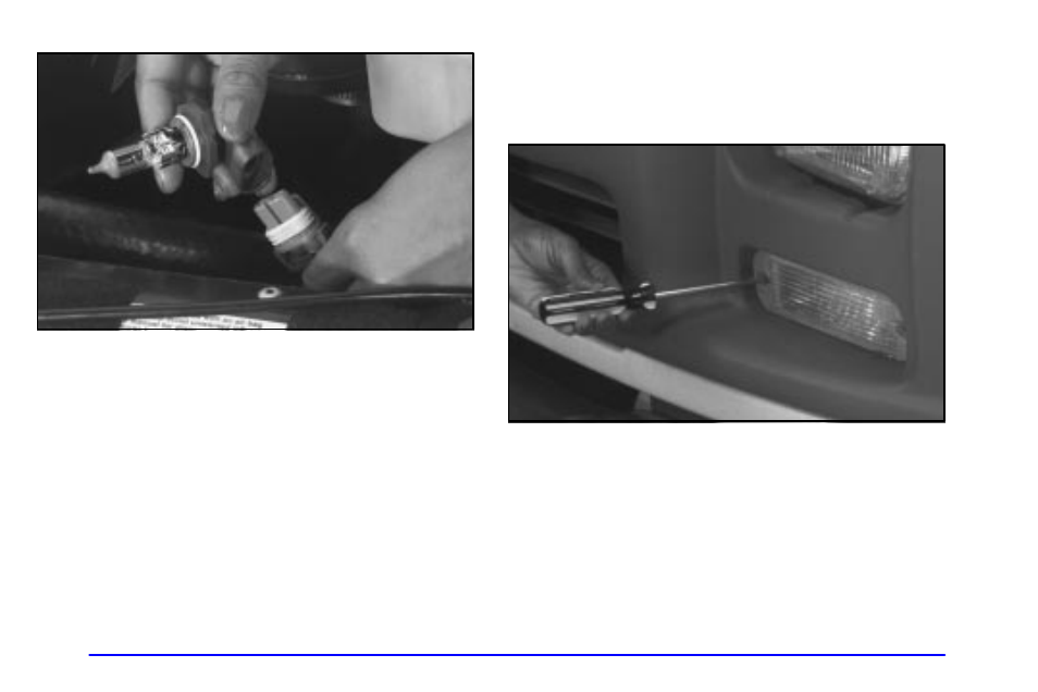 Front parking/turn signal lamps | GMC 2002 Savana User Manual | Page 303 / 411