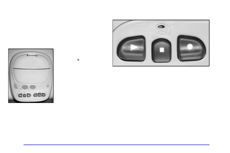 Storage compartments, Glove box, Overhead console | Sunglasses storage compartment, Travel note recorder (if equipped) | GMC 2002 Envoy User Manual | Page 127 / 422