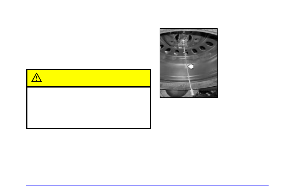 Secondary latch system, Caution | GMC 2002 Envoy User Manual | Page 305 / 422
