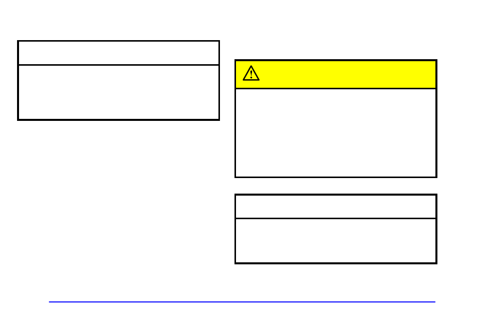 Notice, Caution | GMC 2002 Envoy User Manual | Page 93 / 422