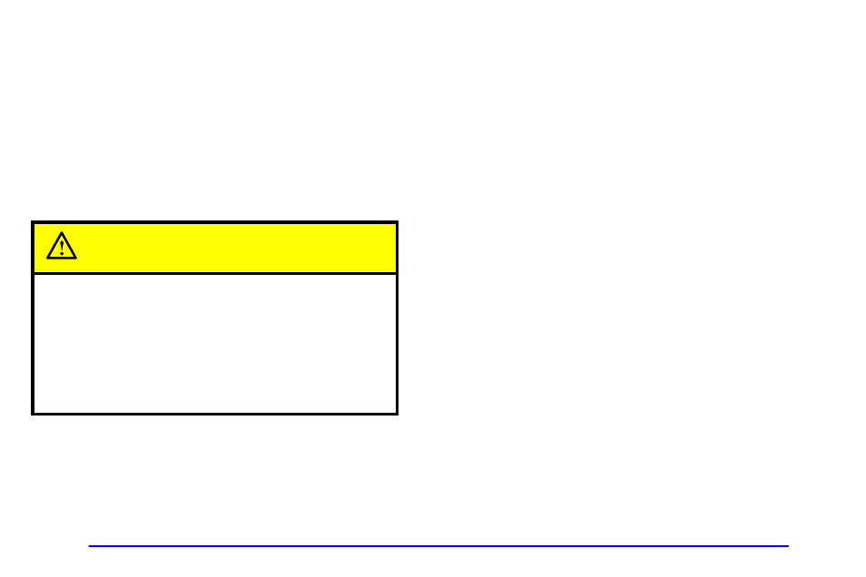 Caution | GMC 2002 Envoy User Manual | Page 97 / 422