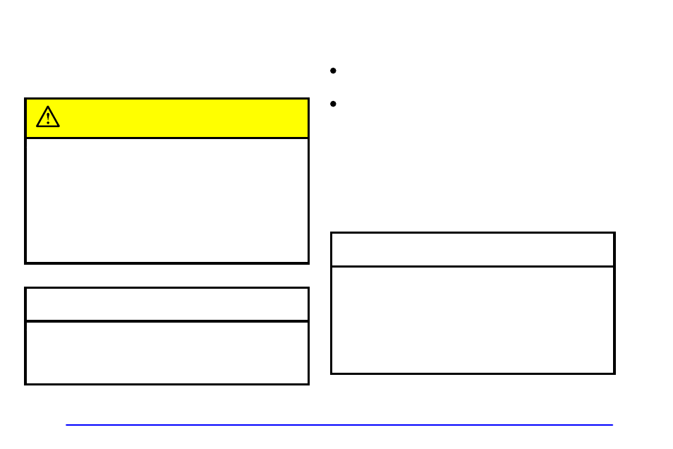Caution, Notice | GMC 2001 Sierra User Manual | Page 109 / 468