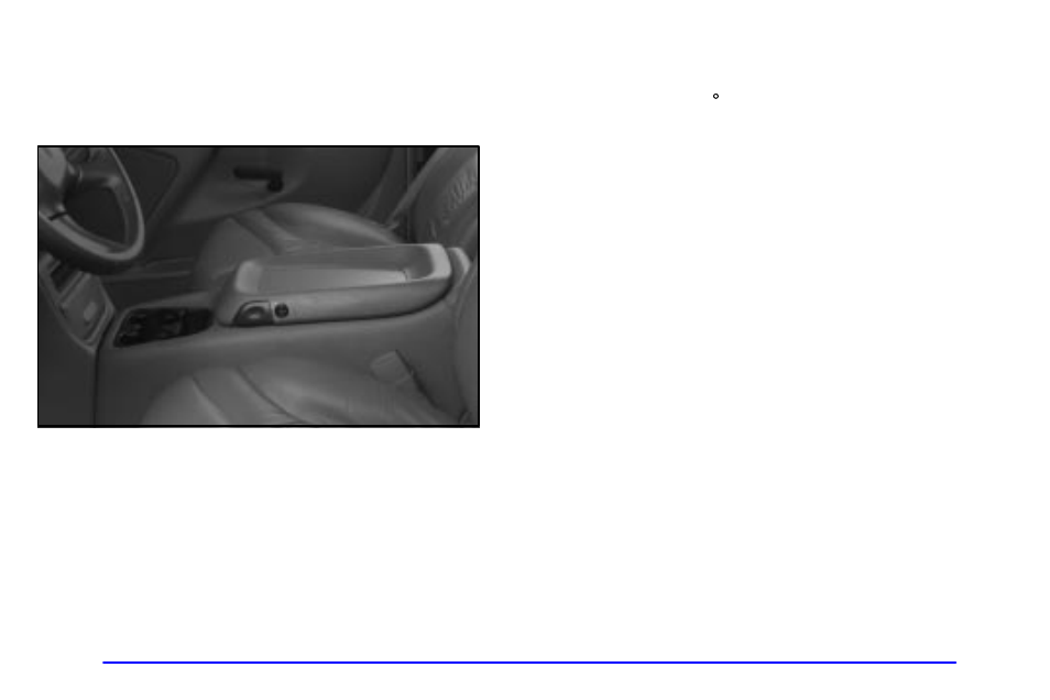 Center console storage area (if equipped), Armrest storage compartment (if equipped) | GMC 2001 Sierra User Manual | Page 155 / 468