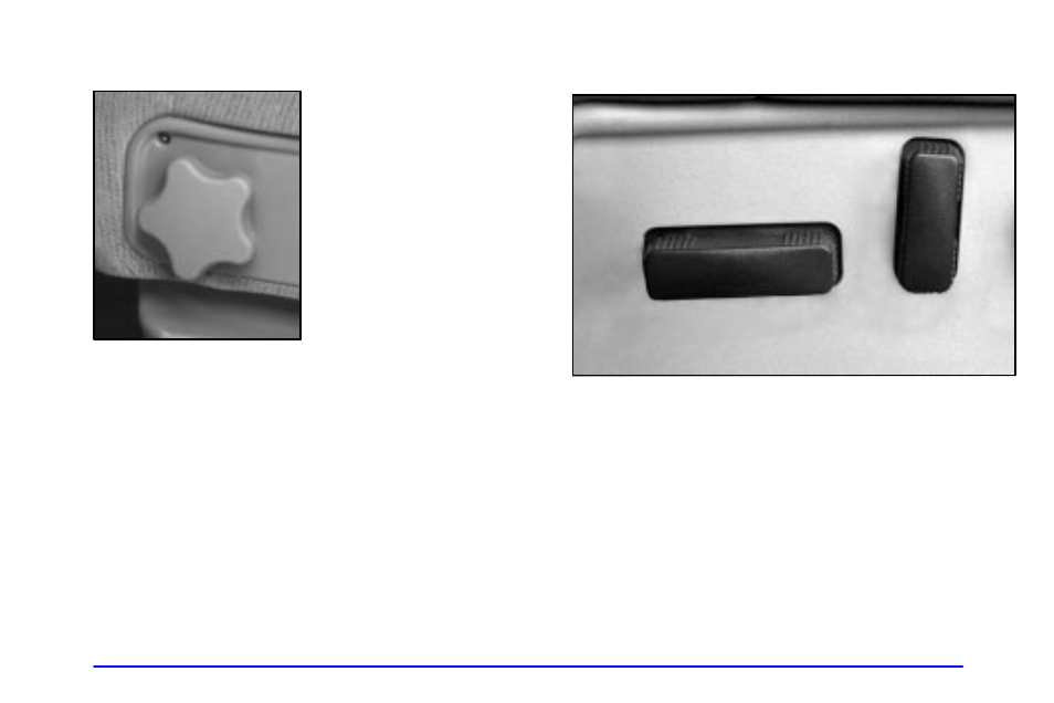 Manual lumbar control (if equipped), Power seat(s) (if equipped) | GMC 2001 Sierra User Manual | Page 16 / 468