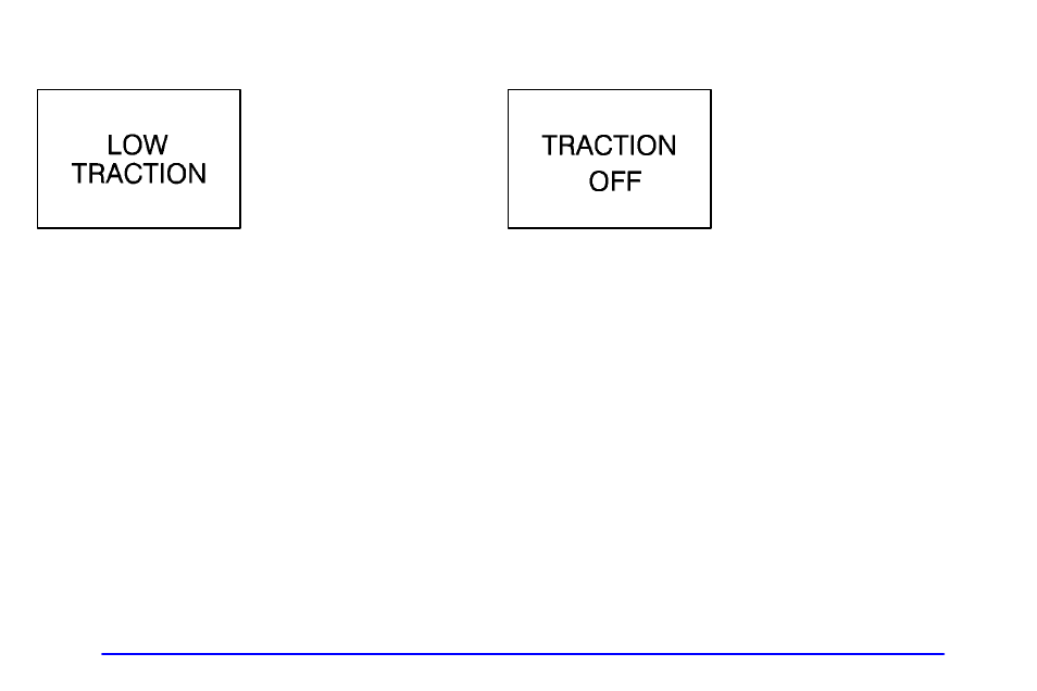 Low traction light (if equipped), Traction off light (if equipped) | GMC 2001 Sierra User Manual | Page 175 / 468