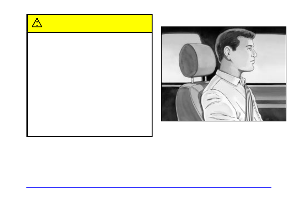 Head restraints, Caution | GMC 2001 Sierra User Manual | Page 20 / 468