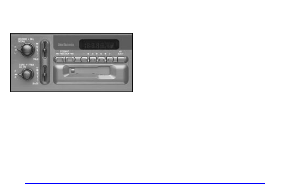 Playing the radio, Finding a station | GMC 2001 Sierra User Manual | Page 205 / 468