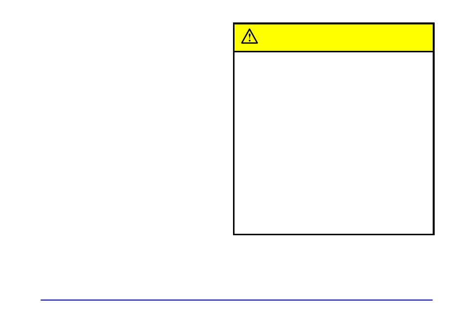 Caution | GMC 2001 Sierra User Manual | Page 274 / 468