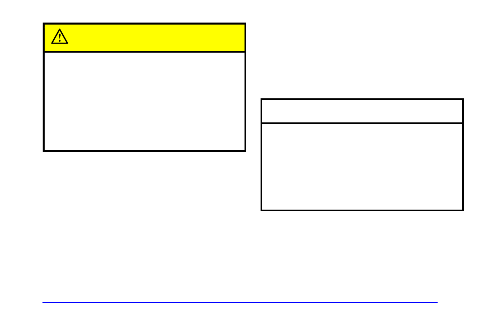 Caution, Notice | GMC 2001 Sierra User Manual | Page 349 / 468