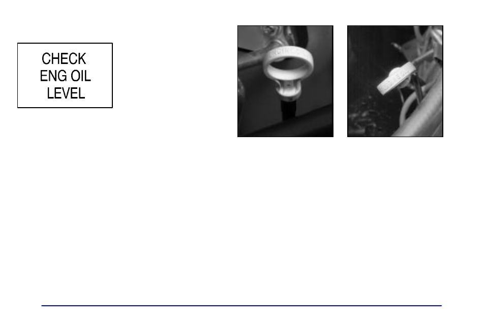 Engine oil, Checking engine oil | GMC 2001 Sierra User Manual | Page 356 / 468