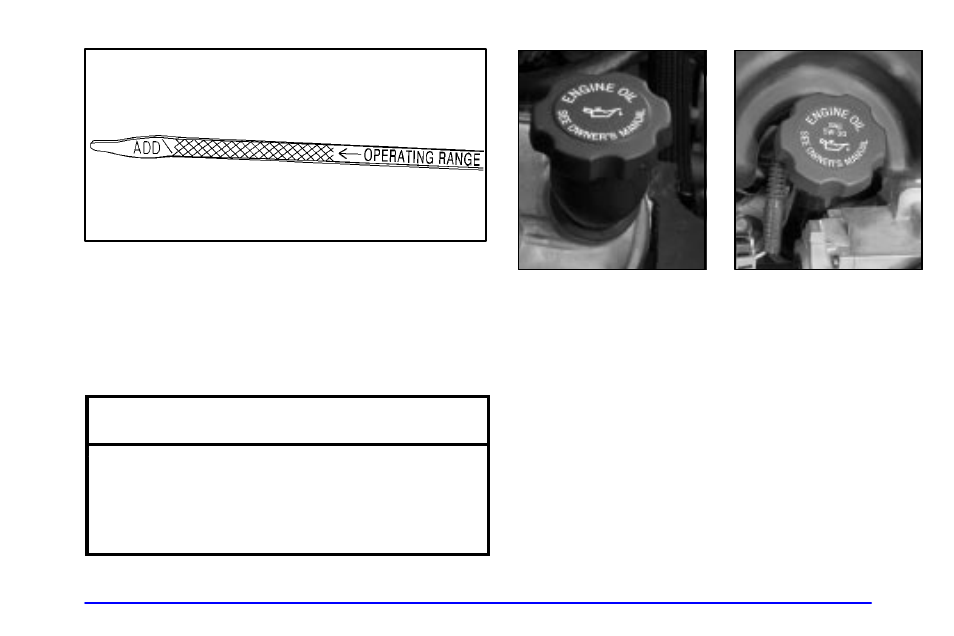 When to add engine oil, Notice | GMC 2001 Sierra User Manual | Page 357 / 468