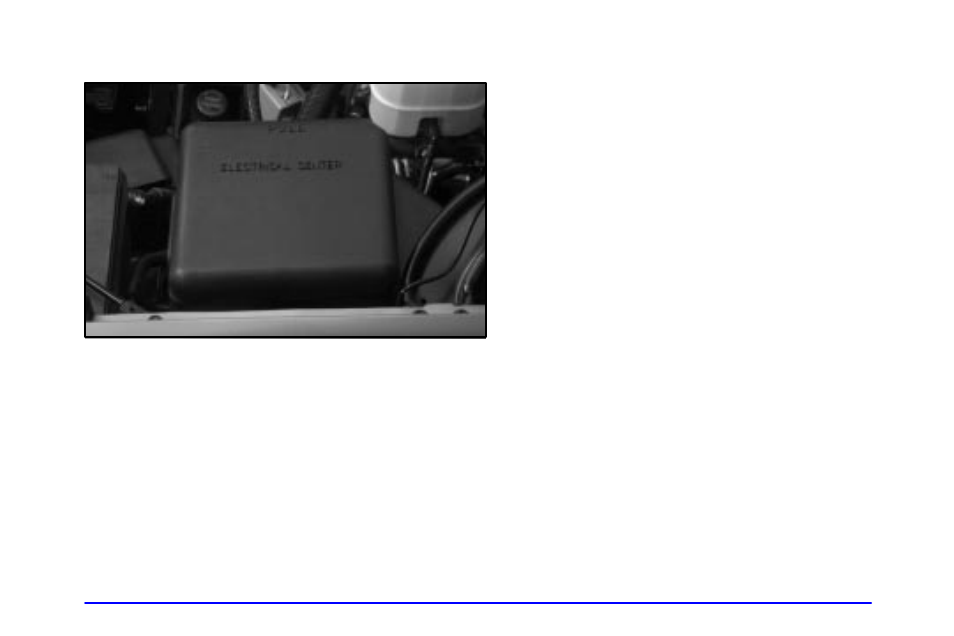 Underhood electrical center | GMC 2001 Sierra User Manual | Page 417 / 468