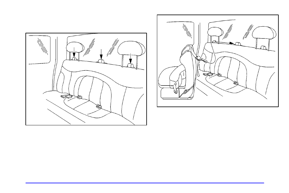 Rear seat top strap anchors (extended cab models) | GMC 2001 Sierra User Manual | Page 66 / 468