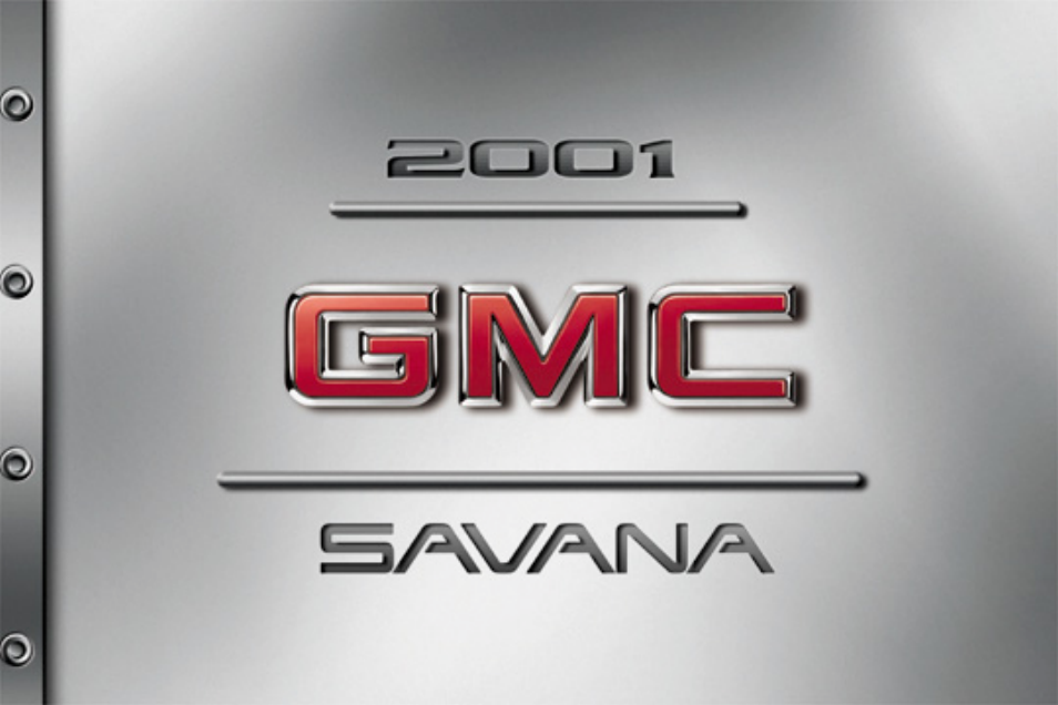 GMC 2001 Savana User Manual | 412 pages