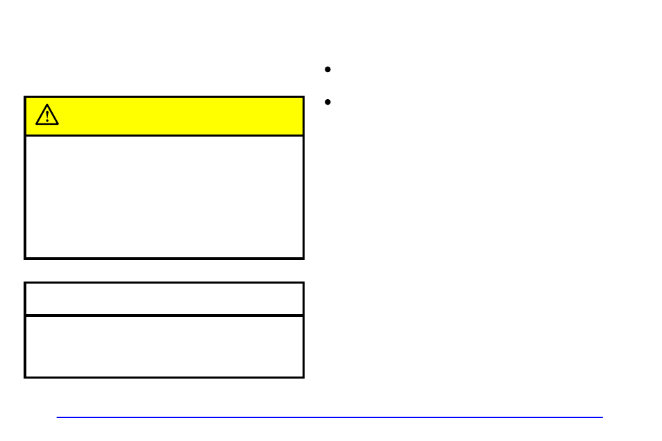 Caution, Notice | GMC 2001 Savana User Manual | Page 103 / 412