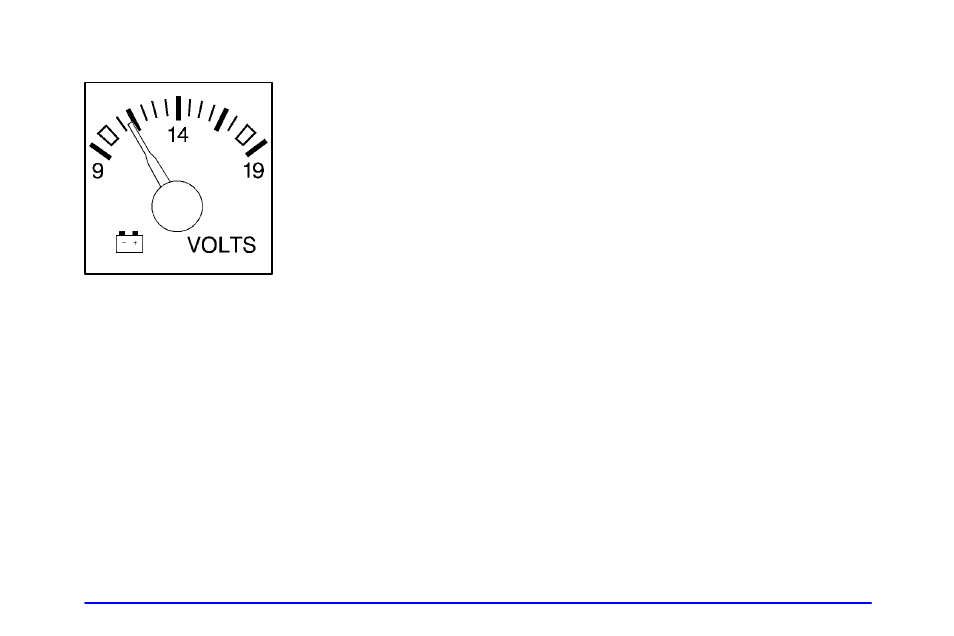 Voltmeter, Brake system warning light | GMC 2001 Savana User Manual | Page 134 / 412