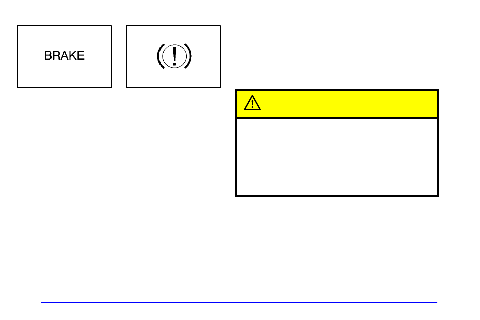 Caution | GMC 2001 Savana User Manual | Page 135 / 412