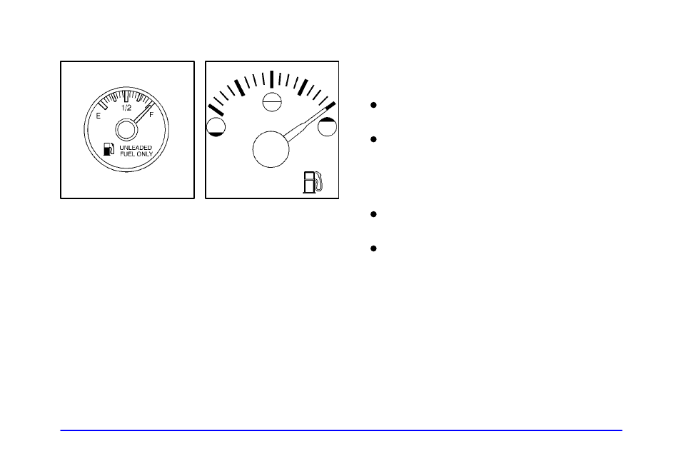 Fuel gage | GMC 2001 Savana User Manual | Page 144 / 412